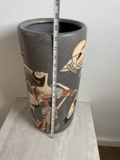 Late 20th Century Art Deco Japanese Motif Umbrella Stand -CHAIRISH Shop late 20th century art deco japanese motif umbrella stand 0259