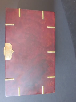 Late 20th Century Chinese Burlwood Keepsake Box With Brass Fittings And Accents -CHAIRISH Shop late 20th century chinese burlwood keepsake box with brass fittings and accents 0054