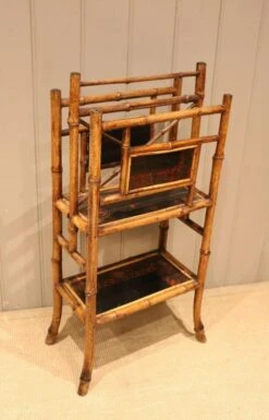 Late Victorian Bamboo Magazine Rack -CHAIRISH Shop late victorian bamboo magazine rack 5395