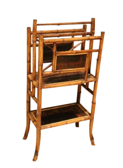 Late Victorian Bamboo Magazine Rack