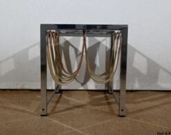 Leather And Chrome Magazine Rack From Novatrend, 1980s -CHAIRISH Shop leather and chrome magazine rack from novatrend 1980s 9257