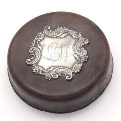 Leather And Silver Snuff Box, Circa 1890 19 Leather And Silver Snuff Box, Circa 1890 -CHAIRISH Shop leather and silver snuff box circa 1890 5223