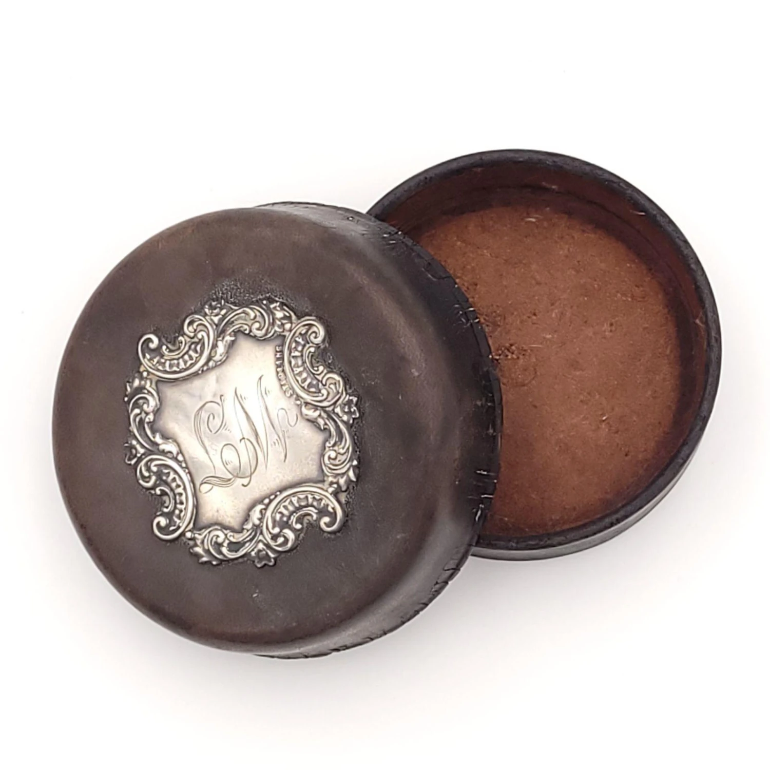 Leather And Silver Snuff Box, Circa 1890 11 Leather And Silver Snuff Box, Circa 1890 - Image 9