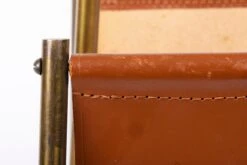 Leather Magazine Rack From Carl Auböck, Austria, 1960s 11 Leather Magazine Rack From Carl Auböck, Austria, 1960s -CHAIRISH Shop leather magazine rack from carl aubock austria 1960s 7826