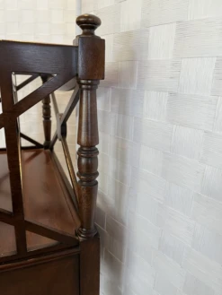 Magazine Rack - 1990s Georgian Style Carved Mahogany Canterbury Rack 18 Magazine Rack - 1990s Georgian Style Carved Mahogany Canterbury Rack -CHAIRISH Shop magazine rack 1990s georgian style carved mahogany canterbury rack 1025