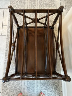 Magazine Rack - 1990s Georgian Style Carved Mahogany Canterbury Rack 19 Magazine Rack - 1990s Georgian Style Carved Mahogany Canterbury Rack -CHAIRISH Shop magazine rack 1990s georgian style carved mahogany canterbury rack 5954