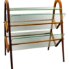 Magazine Rack In Wood & Glass By Ico Parisi, 1950s -CHAIRISH Shop magazine rack in wood and glass by ico parisi 1950s 5523