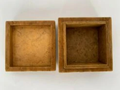 Marble & Polychrome Box With Foliage Decor, 1960s -CHAIRISH Shop marble and polychrome box with foliage decor 1960s 8592