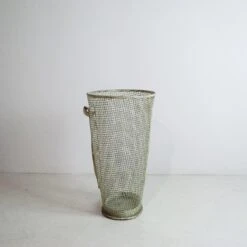 Metal Umbrella Stand With Embellished Leaf, 1950s -CHAIRISH Shop metal umbrella stand with embellished leaf 1950s 2450