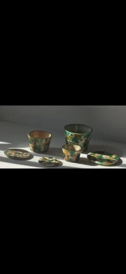 Mid 19th Century Antique Awaji Nesting Pots - Set Of 3 -CHAIRISH Shop mid 19th century antique awaji nesting pots set of 3 1052