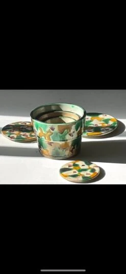 Mid 19th Century Antique Awaji Nesting Pots - Set Of 3 -CHAIRISH Shop mid 19th century antique awaji nesting pots set of 3 2676