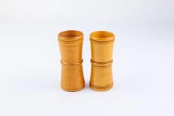 Mid 19th Century Antique Pair Of Treen Wood English Dice Shakers -CHAIRISH Shop mid 19th century antique pair of treen wood english dice shakers 6827
