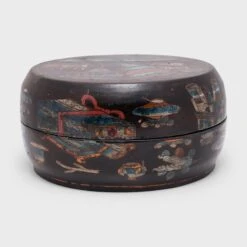 Mid 19th Century Lacquered Presentation Box -CHAIRISH Shop mid 19th century lacquered presentation box 2179