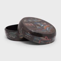 Mid 19th Century Lacquered Presentation Box -CHAIRISH Shop mid 19th century lacquered presentation box 6252