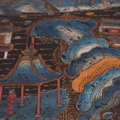 Mid 19th Century Lacquered Presentation Box -CHAIRISH Shop mid 19th century lacquered presentation box 9149