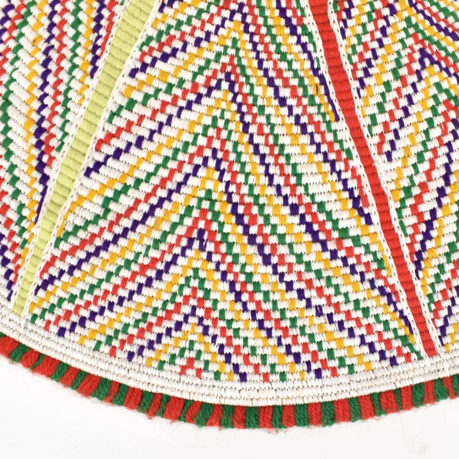 Mid 20th Century African Flat Basket Mat 7 Mid 20th Century African Flat Basket Mat - Image 5