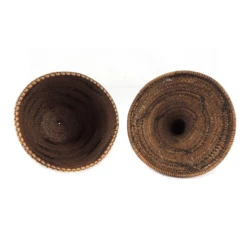 Mid 20th Century African Tutsi Basket -CHAIRISH Shop mid 20th century african tutsi basket 6047