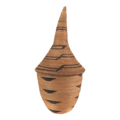 Mid 20th Century African Tutsi Basket