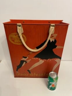 Mid 20th Century Art Deco Style Painted French Shopping Bag Form Umbrella Stand -CHAIRISH Shop mid 20th century art deco style painted french shopping bag form umbrella stand 1025