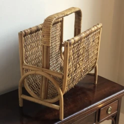 Mid-20th Century Bamboo Magazine Rack -CHAIRISH Shop mid 20th century bamboo magazine rack 4262