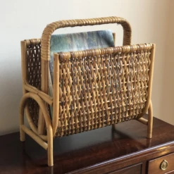 Mid-20th Century Bamboo Magazine Rack -CHAIRISH Shop mid 20th century bamboo magazine rack 7046