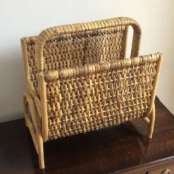 Mid-20th Century Bamboo Magazine Rack -CHAIRISH Shop mid 20th century bamboo magazine rack 7386