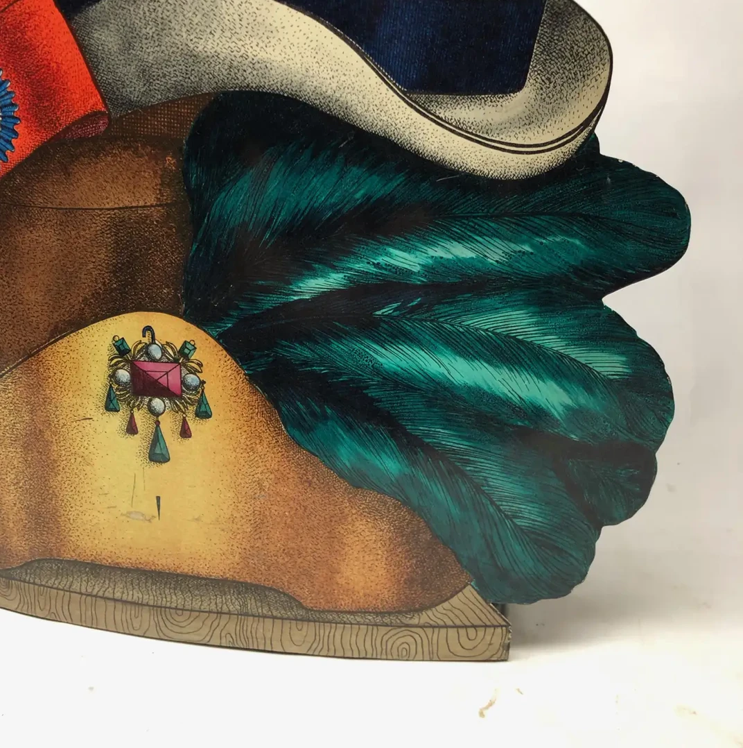 Mid 20th Century "Cappelli" Tole Umbrella Stand By Piero Fornasetti 7 Mid 20th Century "Cappelli" Tole Umbrella Stand By Piero Fornasetti - Image 5