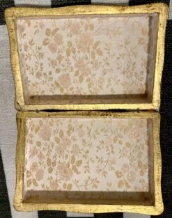 Mid 20th Century Florentine Jewelry Box With Checkered Pattern -CHAIRISH Shop mid 20th century florentine jewelry box with checkered pattern 3244