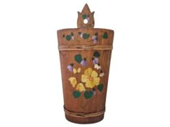 Mid 20th Century Mid Century Folk Art Tole Painted Wooden Umbrella Stand -CHAIRISH Shop mid 20th century mid century folk art tole painted wooden umbrella stand 8192