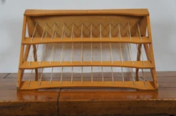 Mid 20th Century Mid Century Modern Built Rite Maple & Rope Pipe Magazine Newspaper Rack -CHAIRISH Shop mid 20th century mid century modern built rite maple and rope pipe magazine newspaper rack 4081