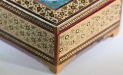 Mid 20th Century Mosaic Middle Eastern Moorish Trinket Box -CHAIRISH Shop mid 20th century mosaic middle eastern moorish trinket box 0515