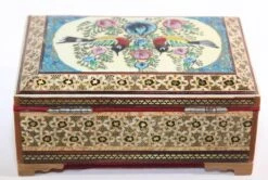 Mid 20th Century Mosaic Middle Eastern Moorish Trinket Box -CHAIRISH Shop mid 20th century mosaic middle eastern moorish trinket box 9973