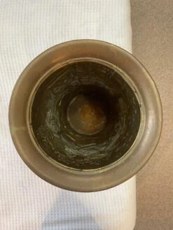 Mid 20th Century Vintage Brass English Repousse Umbrella Stand -CHAIRISH Shop mid 20th century vintage brass english repousse umbrella stand 0052