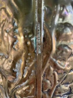 Mid 20th Century Vintage Brass English Repousse Umbrella Stand -CHAIRISH Shop mid 20th century vintage brass english repousse umbrella stand 2889