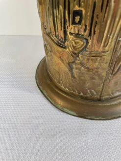 Mid 20th Century Vintage Brass English Repousse Umbrella Stand -CHAIRISH Shop mid 20th century vintage brass english repousse umbrella stand 5150