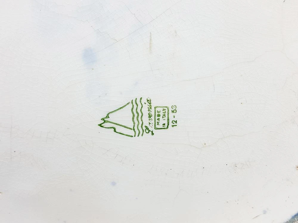 Mid-Century Azure & Grey Ceramic Umbrella Stand By Antonia Campi For S.C.I. Laveno 12 Mid-Century Azure & Grey Ceramic Umbrella Stand By Antonia Campi For S.C.I. Laveno - Image 10