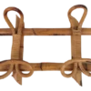 Mid-Century Bamboo And Rattan Wall Coat Rack, Italy, 1960s -CHAIRISH Shop mid century bamboo and rattan wall coat rack italy 1960s 1573