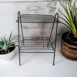 Mid Century Iron Record Stand -CHAIRISH Shop mid century iron record stand 4599