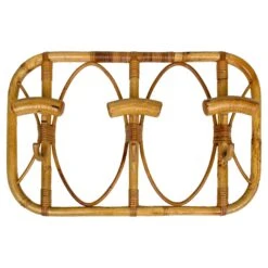 Mid-Century Italian Bamboo And Rattan Coat Rack, 1960s -CHAIRISH Shop mid century italian bamboo and rattan coat rack 1960s 7871
