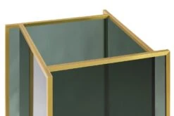 Mid-Century Italian Glass & Brass Umbrella Stand -CHAIRISH Shop mid century italian glass and brass umbrella stand 1200