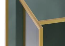 Mid-Century Italian Glass & Brass Umbrella Stand -CHAIRISH Shop mid century italian glass and brass umbrella stand 9794