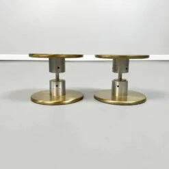 Mid-Century Italian Metal & Brass Decorated Handles By Reggiani, 1970s, Set Of 2 -CHAIRISH Shop mid century italian metal and brass decorated handles by reggiani 1970s set of 2 4126