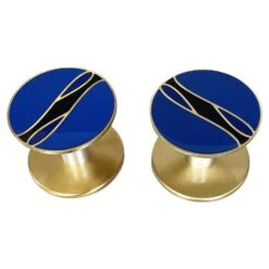 Mid-Century Italian Metal & Brass Decorated Handles By Reggiani, 1970s, Set Of 2 -CHAIRISH Shop mid century italian metal and brass decorated handles by reggiani 1970s set of 2 7778