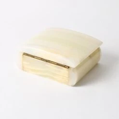 Mid-Century Italian Onyx Box, 1970s -CHAIRISH Shop mid century italian onyx box 1970s 4727