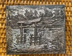 Mid Century Japanese Silver-Plate And Wood Trinket Box, Signed -CHAIRISH Shop mid century japanese silver plate and wood trinket box signed 3047