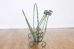 Mid-Century Metal Magazine Rack, 1950s -CHAIRISH Shop mid century metal magazine rack 1950s 6646