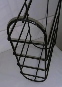 Mid-Century Modern Brass Magazine Rack (C.1970s) -CHAIRISH Shop mid century modern brass magazine rack c1970s 5318