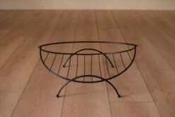 Mid Century Modern Curved Wire Black Magazine Rack Holder -CHAIRISH Shop mid century modern curved wire black magazine rack holder 8088
