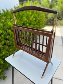 Mid Century Modern Italian Walnut Magazine Rack By Cesare Lacca -CHAIRISH Shop mid century modern italian walnut magazine rack by cesare lacca 5639