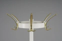 Mid-Century Modern White And Gold Stand Wardrobe, 1960s -CHAIRISH Shop mid century modern white and gold stand wardrobe 1960s 1194